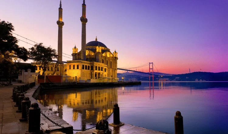 historical Ortakoy mosque