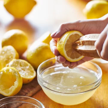 squeezed lemons