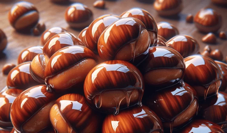 An image that represents the chestnut candy