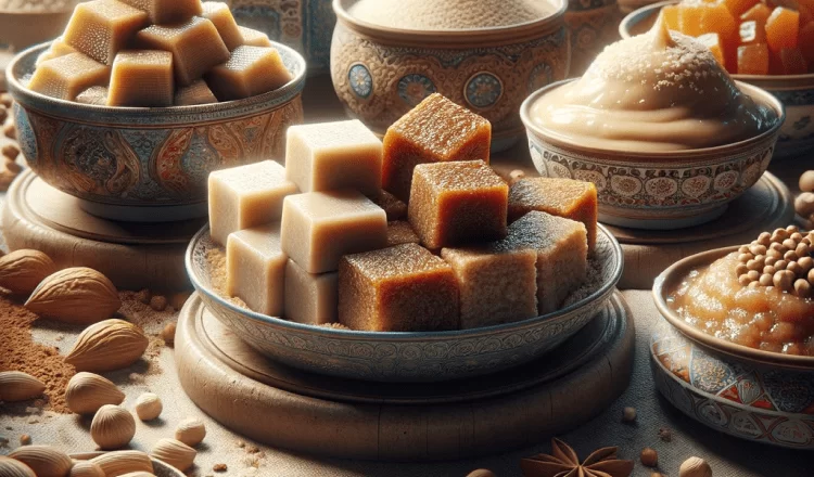 An image that represents the Hhalva dessert