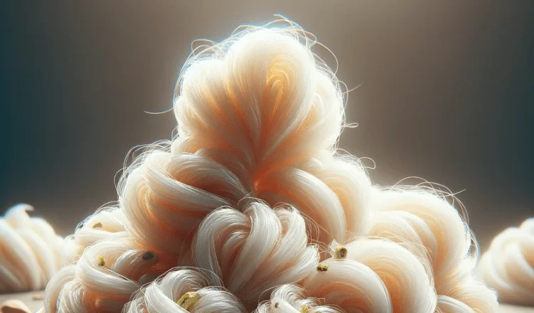 An image that represents the Turkish dessert pismaniye